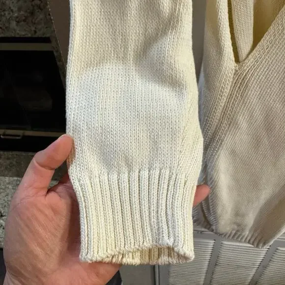 JW ANDERSON Twist-front cutout cotton dress Cream Size XS - Picture 8 of 13